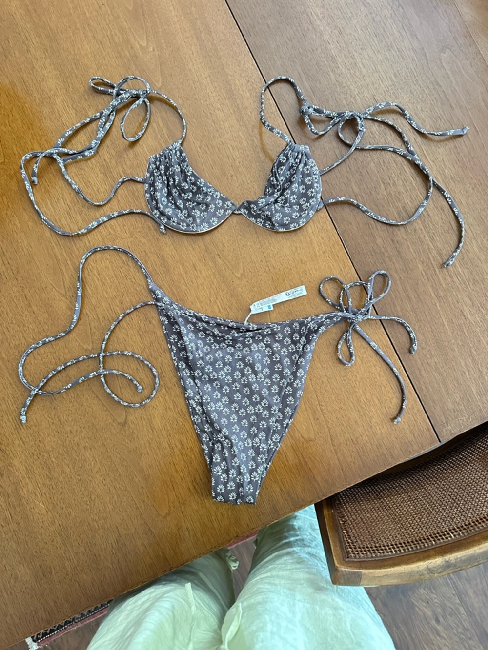 FP x Mare Perpetua August Printed Bikini in Coco Block